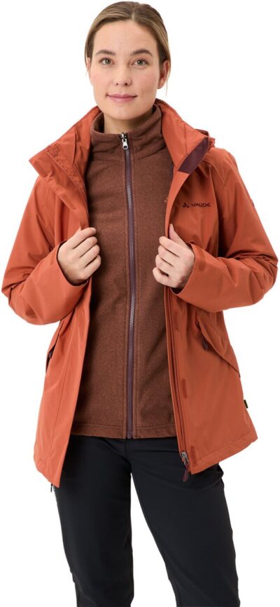 VAUDE Wo Rosemoor 3in1 Jacket II BUCKEYE – Bild 5