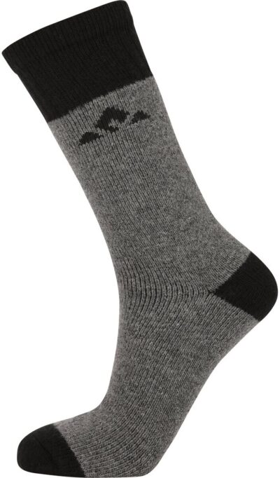WHISTLER Waverlou 2-Pack Socks DARK GREY MELANGE – Bild 2