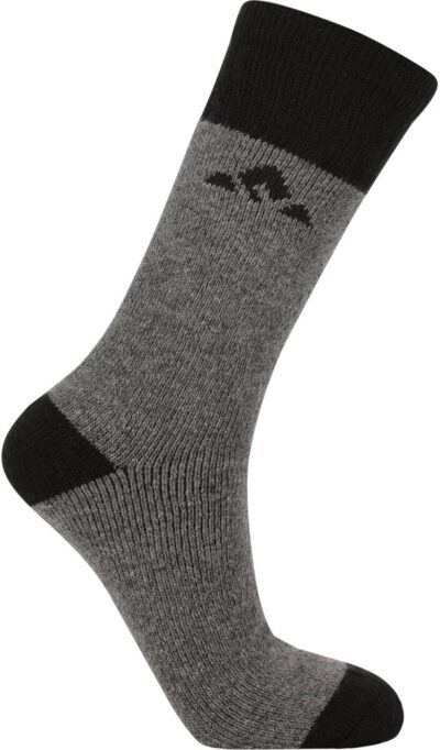 WHISTLER Waverlou 2-Pack Socks DARK GREY MELANGE – Bild 4