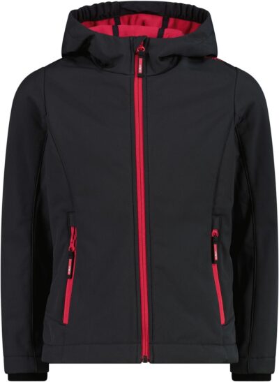 CMP KID G JACKET FIX HOOD ANTRACITE-CARMINIO