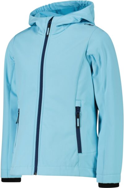 CMP KID G JACKET FIX HOOD TOPAZIO – Bild 3