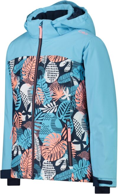 CMP KID G JACKET SNAPS HOOD TOPAZIO-BLUE INK – Bild 3
