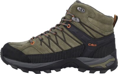CMP RIGEL MID TREKKING SHOES WP OLIVE-FLAME – Bild 4