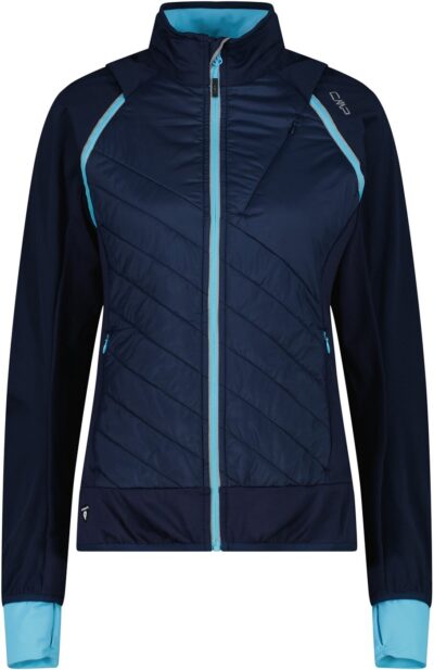 CMP WOMAN JACKET WITH DETACHABLE SLEEVES BLUE INK