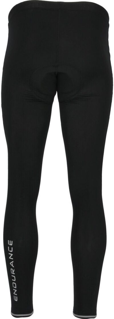 ENDURANCE Gorsk M Long Winter Windblock Cycling Tights BLACK – Bild 2