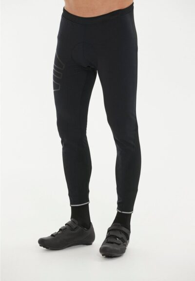 ENDURANCE Gorsk M Long Winter Windblock Cycling Tights BLACK – Bild 3