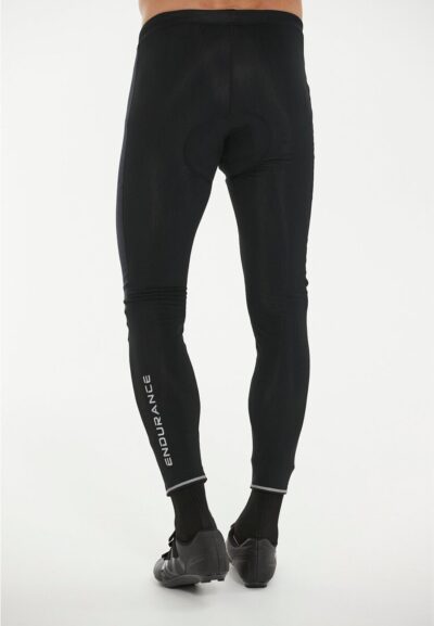 ENDURANCE Gorsk M Long Winter Windblock Cycling Tights BLACK – Bild 4
