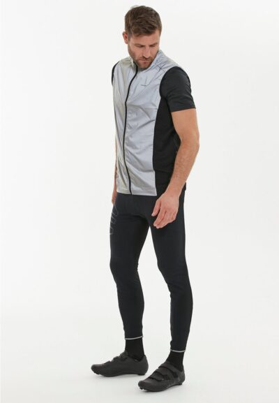 ENDURANCE Gorsk M Long Winter Windblock Cycling Tights BLACK – Bild 5