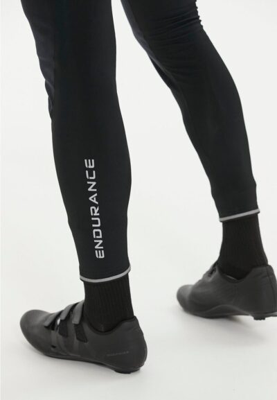 ENDURANCE Gorsk M Long Winter Windblock Cycling Tights BLACK – Bild 8
