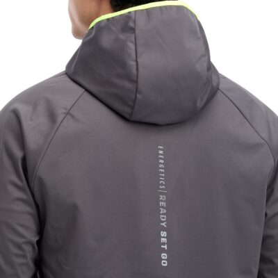 ENERGETICS He.-Kapuzenjacke Tobbo JKT M ANTHRACITE/YELLOW LI – Bild 2