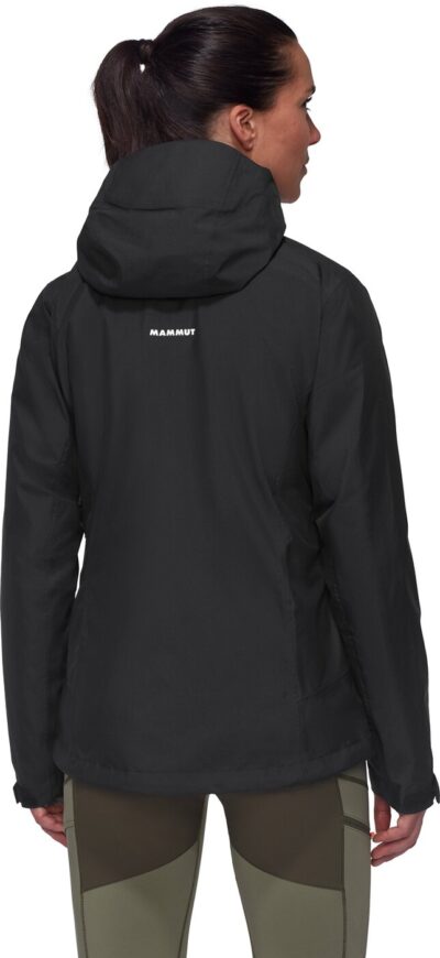 MAMMUT Alto Light 3 in 1 HS Hooded Jacket Women BLACK-BLACK – Bild 3