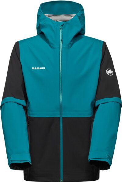 MAMMUT Linard Guide HS Hooded Jacket Men BLACK-DEEP TEAL
