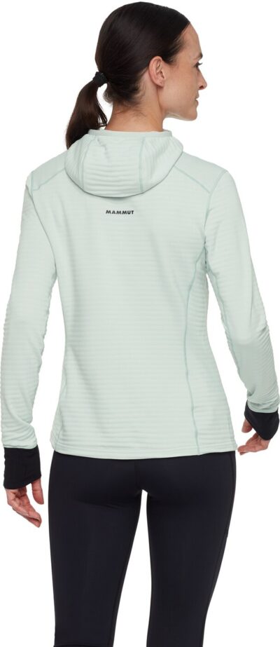 MAMMUT Taiss Light ML Hooded Jacket Women SILVER SAGE – Bild 3