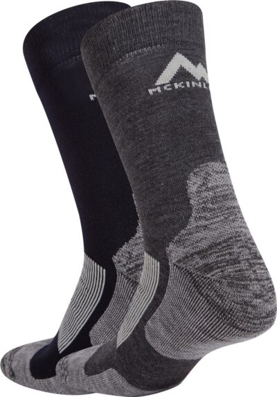 McKINLEY Ux.-Strumpf Forrest U 2-pck ANTHRACITE/NAVY DARK – Bild 2