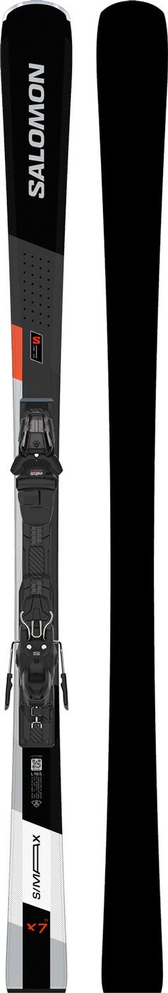 SALOMON E S/MAX X7 Ti + M10 GW L80 BLACK/NEON RED/CHROME