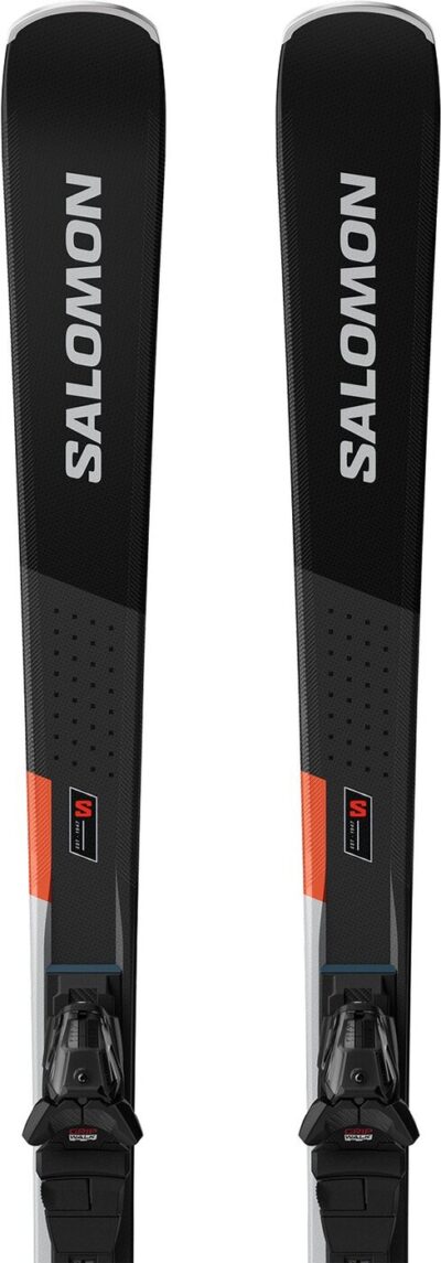 SALOMON E S/MAX X7 Ti + M10 GW L80 BLACK/NEON RED/CHROME – Bild 4