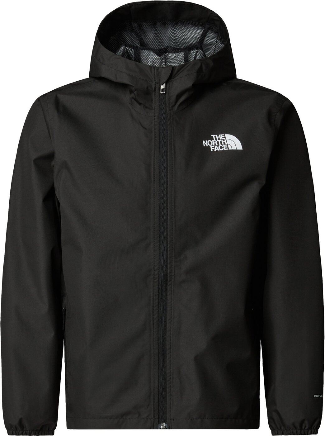 THE NORTH FACE TEEN ZIPLINE RAIN JACKET TNF BLACK