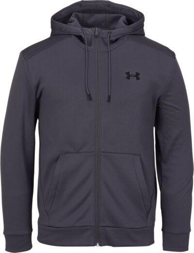 UNDER ARMOUR UA ARMOUR FLEECE FZ HOODIE CASTLEROCK – Bild 8