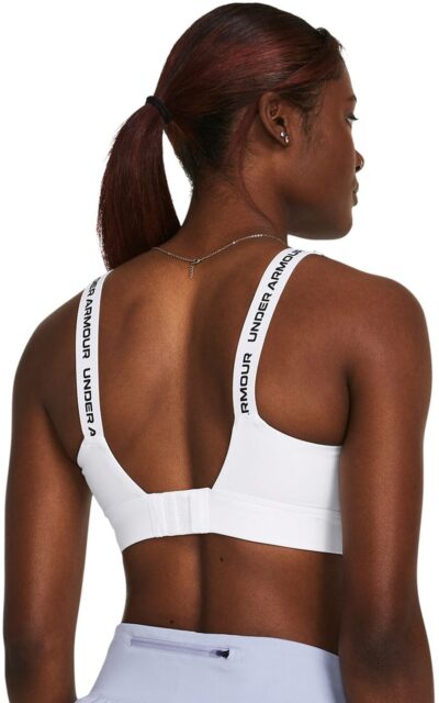 UNDER ARMOUR UA INFINITY HIGH 2.0 BRA WHITE – Bild 4