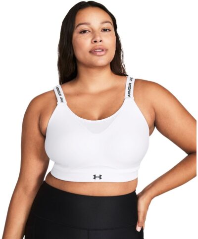 UNDER ARMOUR UA INFINITY HIGH 2.0 BRA WHITE – Bild 9