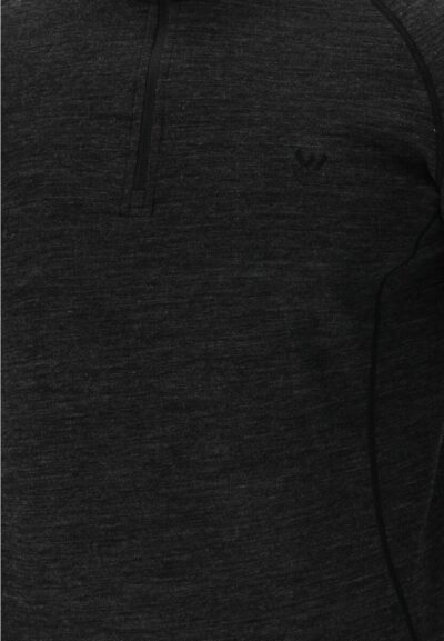 WHISTLER Bishop M Merino Wool Ski Pulli DARK GREY MELANGE – Bild 6