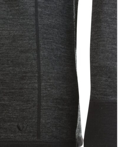 WHISTLER Bradley M Merino Wool Baselayer Top DARK GREY MELANGE – Bild 6