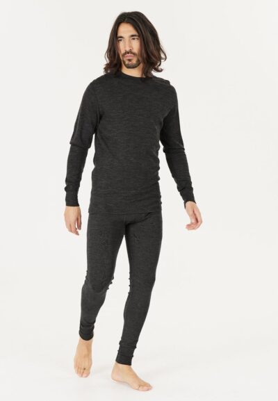 WHISTLER Cerro M Merino Wool Baselayer Tee BLACK – Bild 5