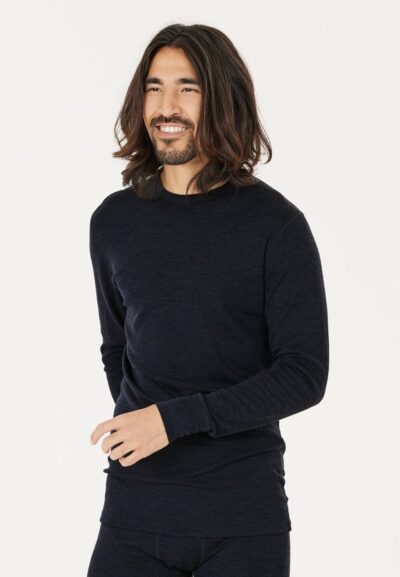 WHISTLER Cerro M Merino Wool Baselayer Tee NAVY BLAZER – Bild 3
