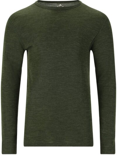 WHISTLER Cerro M Merino Wool Baselayer Tee DEEP FOREST