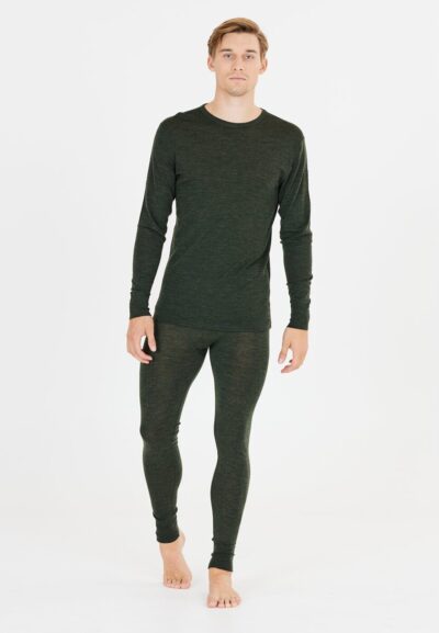 WHISTLER Cerro M Merino Wool Baselayer Tee DEEP FOREST – Bild 5