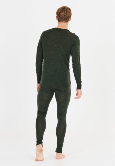 WHISTLER Cerro M Merino Wool Baselayer Tee DEEP FOREST – Bild 6