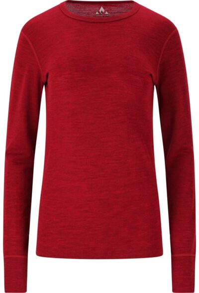 WHISTLER Cerro W Merino Wool Baselayer Top SUN-DRIED TOMATO