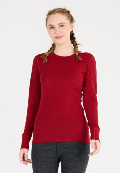 WHISTLER Cerro W Merino Wool Baselayer Top SUN-DRIED TOMATO – Bild 3