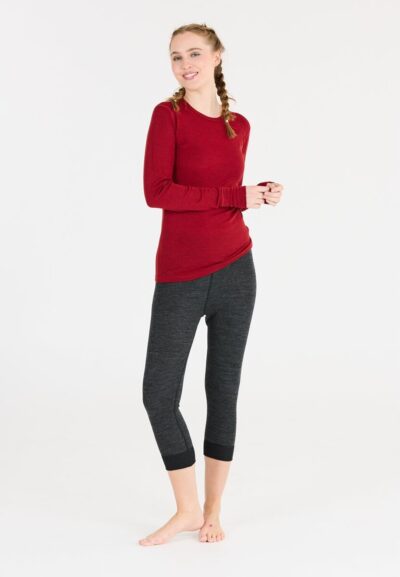 WHISTLER Cerro W Merino Wool Baselayer Top SUN-DRIED TOMATO – Bild 5