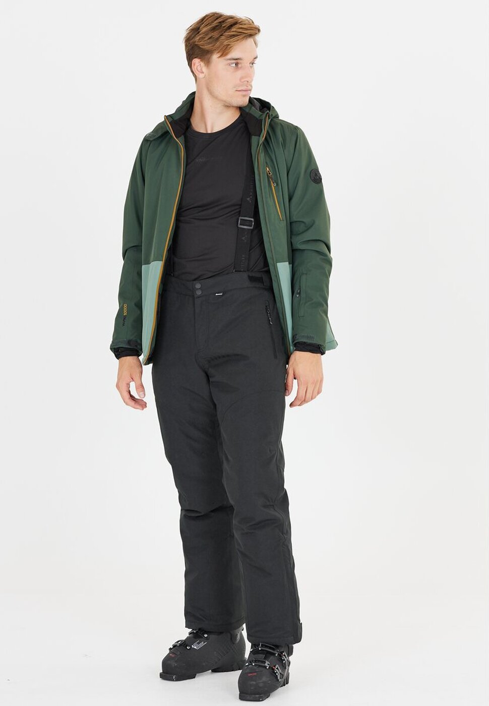 WHISTLER Drizzle M Ski Pant W-Pro 10000 BLACK – Bild 5