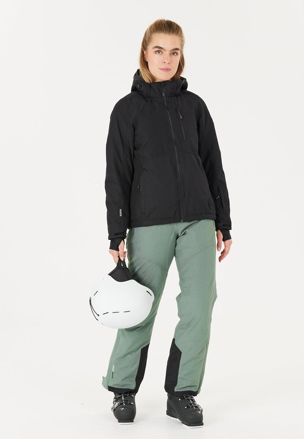 WHISTLER Drizzle W Ski Jacket W-Pro 10000 BLACK – Bild 3