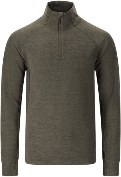 WHISTLER Kajsa M Half Zip Midlayer BLACK INK