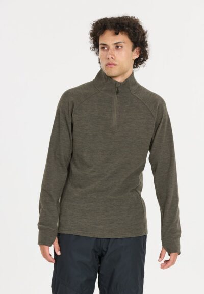WHISTLER Kajsa M Half Zip Midlayer BLACK INK – Bild 3