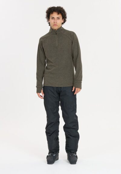 WHISTLER Kajsa M Half Zip Midlayer BLACK INK – Bild 5