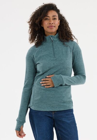 WHISTLER Kajsa W Half Zip Midlayer STORM BLUE – Bild 3