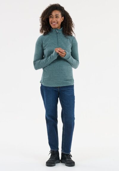WHISTLER Kajsa W Half Zip Midlayer STORM BLUE – Bild 5