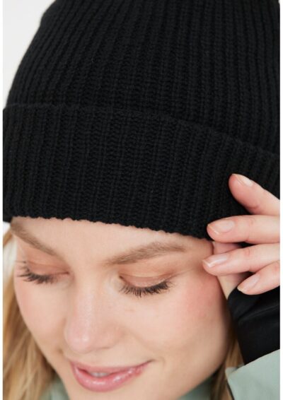 WHISTLER Tofino Knitted Wool Hat BLACK – Bild 7