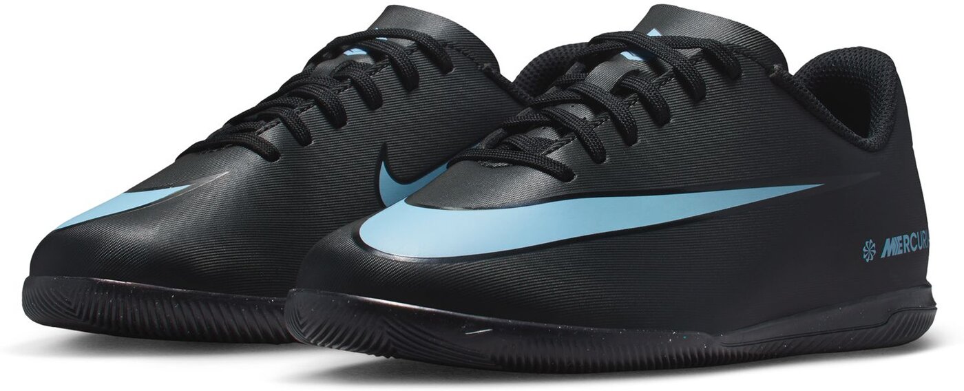 NIKE JR VAPOR 16 CLUB IC BLACK/ICE BLUE – Bild 4