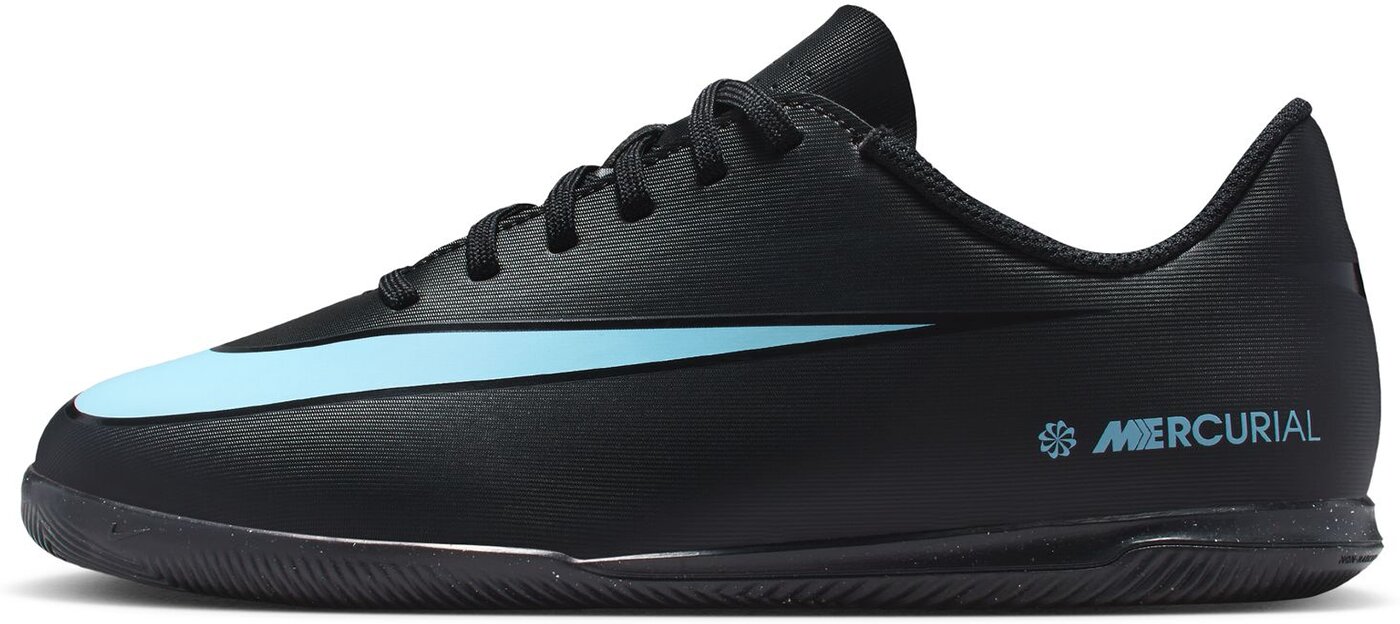 NIKE JR VAPOR 16 CLUB IC BLACK/ICE BLUE – Bild 5