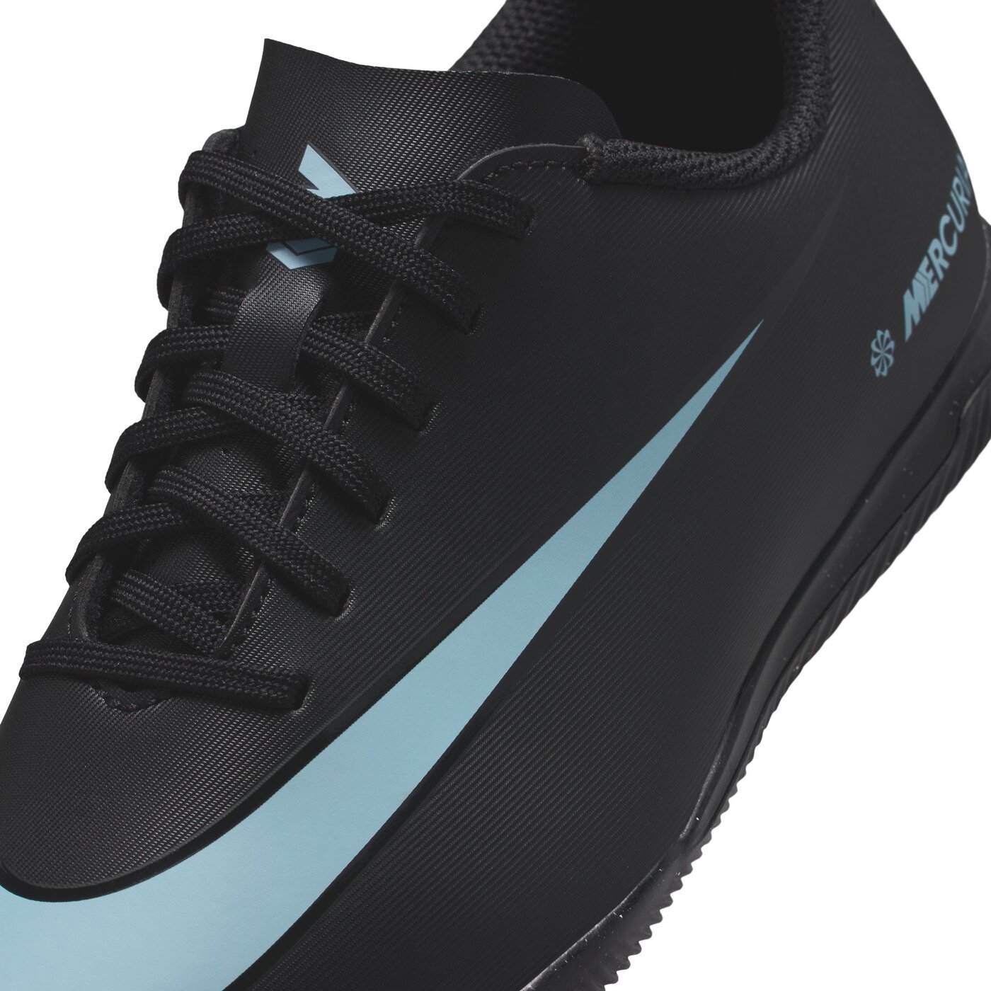 NIKE JR VAPOR 16 CLUB IC BLACK/ICE BLUE – Bild 8